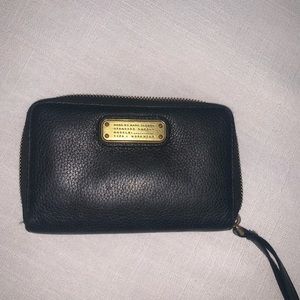 Marc Jacobs Black Leather Wallet